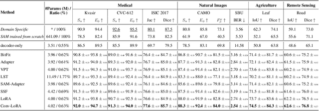 Figure 2 for Convolution Meets LoRA: Parameter Efficient Finetuning for Segment Anything Model