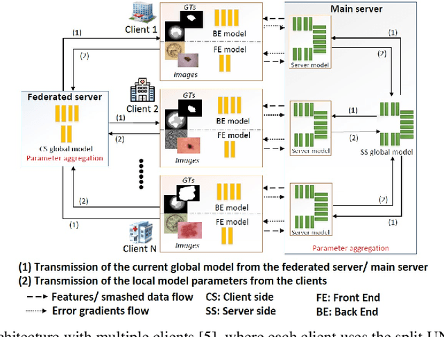 Figure 1 for MedSegNet10: A Publicly Accessible Network Repository for Split Federated Medical Image Segmentation