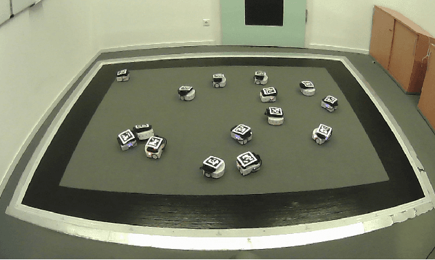 Figure 1 for From One to Many: How Active Robot Swarm Sizes Influence Human Cognitive Processes