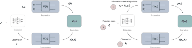 Figure 1 for Adaptive Bayesian Single-Shot Quantum Sensing