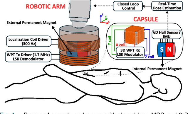 Figure 1 for In vivo validation of Wireless Power Transfer System for Magnetically Controlled Robotic Capsule Endoscopy