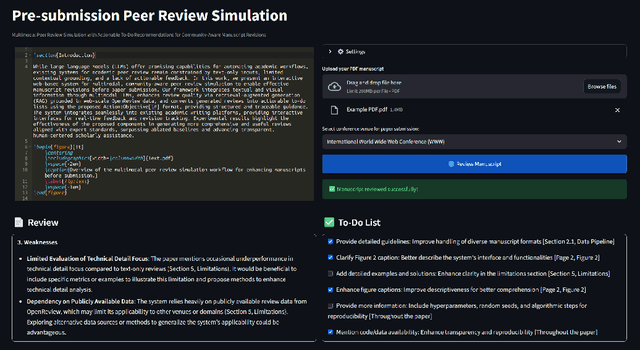 Figure 3 for Multimodal Peer Review Simulation with Actionable To-Do Recommendations for Community-Aware Manuscript Revisions