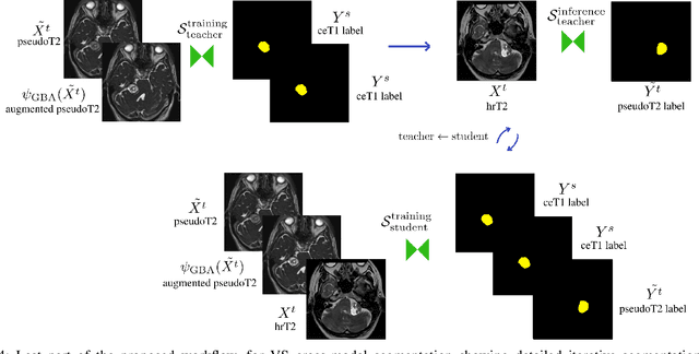 Figure 4 for Cross-modal tumor segmentation using generative blending augmentation and self training