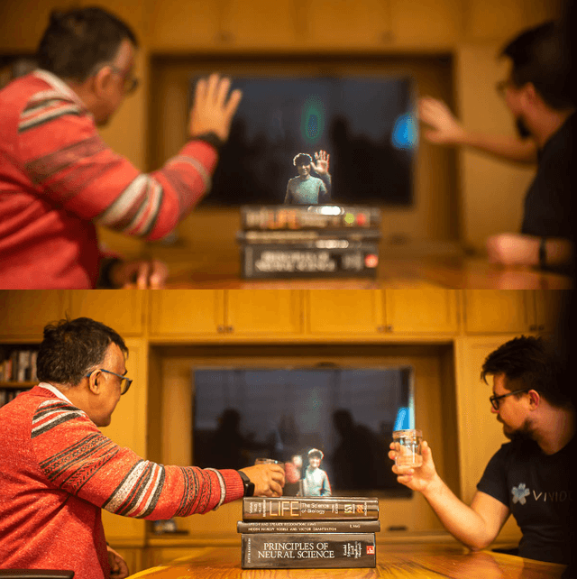 Figure 3 for A Novel Real-Time Full-Color 3D Holographic (Diffractive) Video Capture, Processing, and Transmission Pipeline Using Off-The-Shelf Hardware