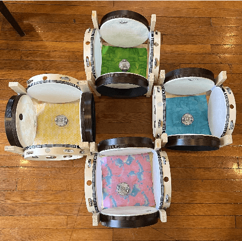 Figure 2 for The Beatbots: A Musician-Informed Multi-Robot Percussion Quartet