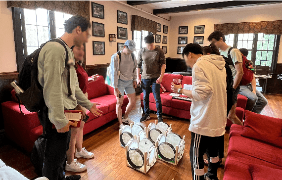 Figure 4 for The Beatbots: A Musician-Informed Multi-Robot Percussion Quartet