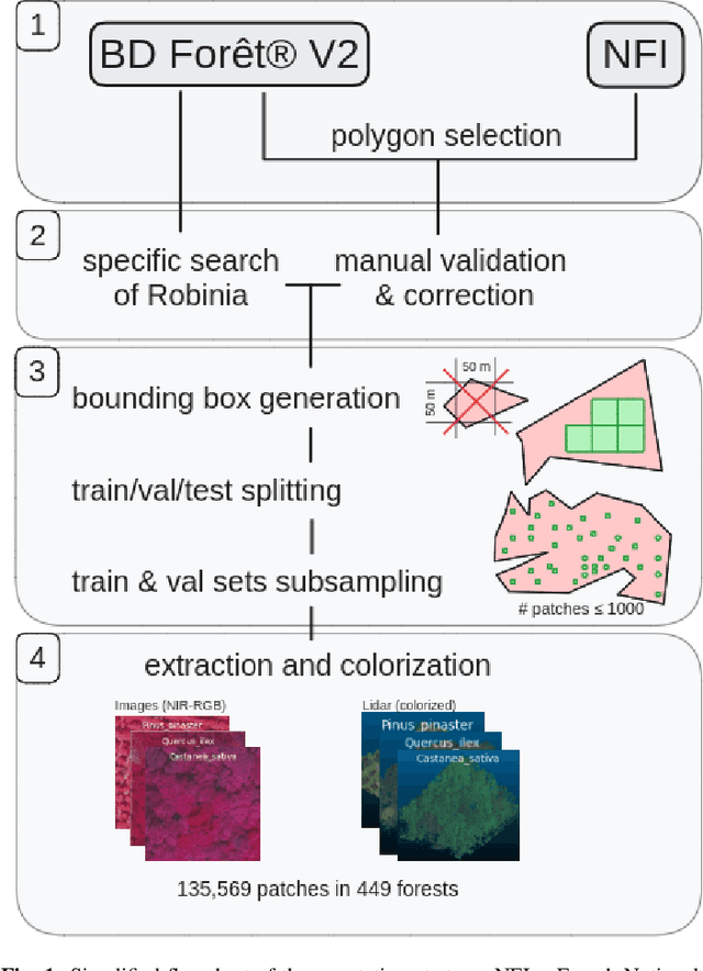 Figure 1 for PureForest: A Large-scale Aerial Lidar and Aerial Imagery Dataset for Tree Species Classification in Monospecific Forests