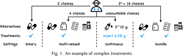 Figure 1 for Causal Inference with Complex Treatments: A Survey