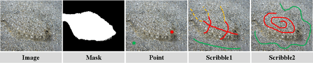 Figure 1 for Just a Hint: Point-Supervised Camouflaged Object Detection