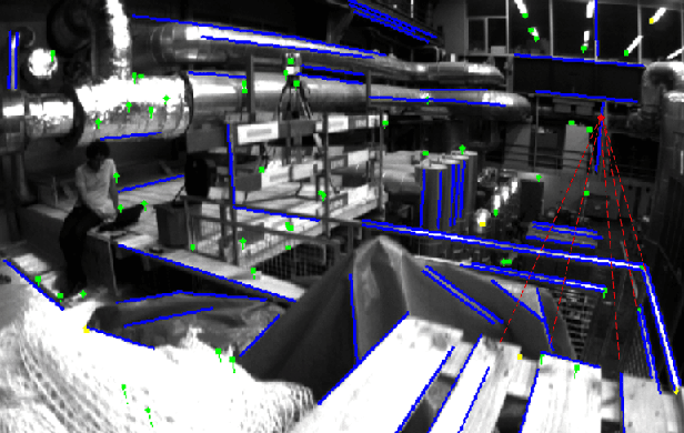 Figure 4 for PLV-IEKF: Consistent Visual-Inertial Odometry using Points, Lines, and Vanishing Points