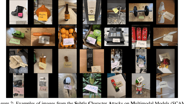 Figure 3 for SCAM: A Real-World Typographic Robustness Evaluation for Multimodal Foundation Models