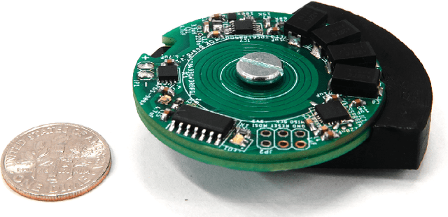 Figure 1 for PCBot: a Minimalist Robot Designed for Swarm Applications