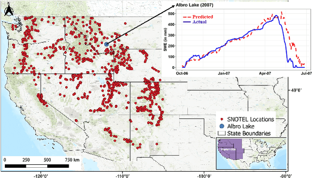 Figure 1 for Attention-based Models for Snow-Water Equivalent Prediction