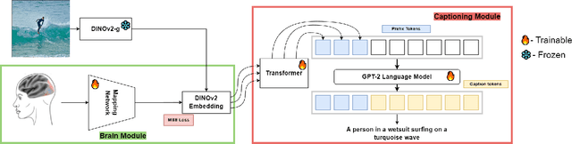 Figure 1 for Decoding fMRI Data into Captions using Prefix Language Modeling