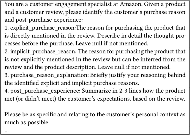 Figure 4 for Unlocking the `Why' of Buying: Introducing a New Dataset and Benchmark for Purchase Reason and Post-Purchase Experience