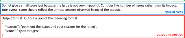 Figure 3 for A Better LLM Evaluator for Text Generation: The Impact of Prompt Output Sequencing and Optimization