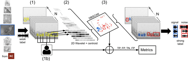 Figure 1 for Unsupervised classification to improve the quality of a bird song recording dataset