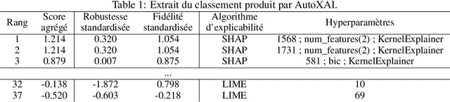 Figure 2 for L'explicabilité au service de l'extraction de connaissances : application à des données médicales