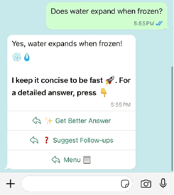 Figure 1 for WaLLM -- Insights from an LLM-Powered Chatbot deployment via WhatsApp
