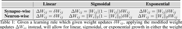 Figure 2 for SNAP: Stopping Catastrophic Forgetting in Hebbian Learning with Sigmoidal Neuronal Adaptive Plasticity