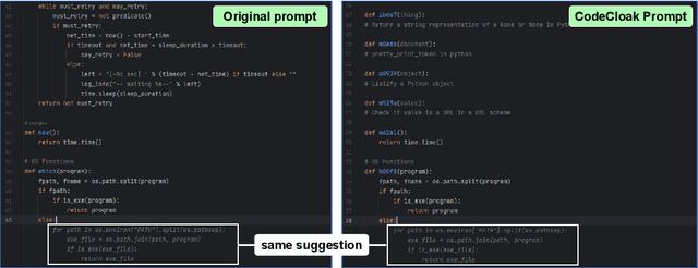 Figure 1 for CodeCloak: A Method for Evaluating and Mitigating Code Leakage by LLM Code Assistants