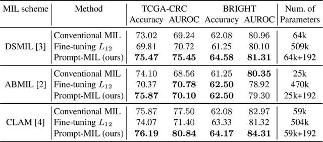 Figure 3 for Prompt-MIL: Boosting Multi-Instance Learning Schemes via Task-specific Prompt Tuning