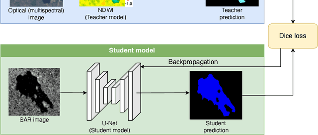 Figure 4 for DeepAqua: Self-Supervised Semantic Segmentation of Wetlands from SAR Images using Knowledge Distillation