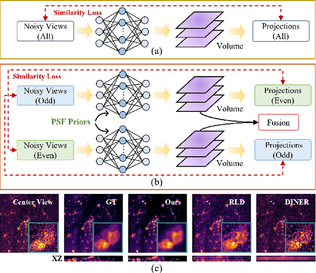 Figure 1 for V2V3D: View-to-View Denoised 3D Reconstruction for Light-Field Microscopy