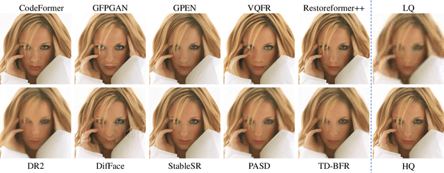 Figure 4 for TD-BFR: Truncated Diffusion Model for Efficient Blind Face Restoration