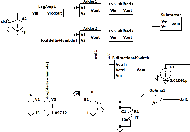 Figure 3 for Implementation of digital MemComputing using standard electronic components