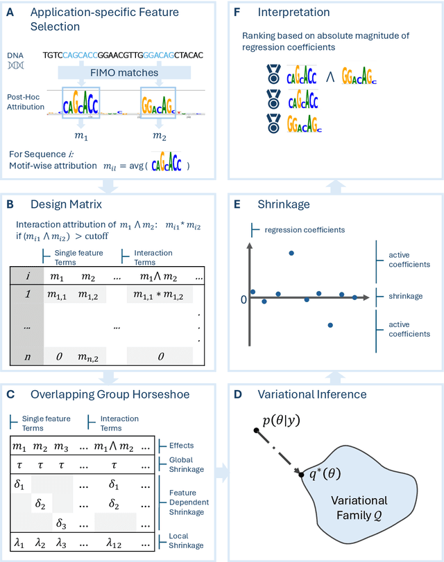 Figure 1 for BaGGLS: A Bayesian Shrinkage Framework for Interpretable Modeling of Interactions in High-Dimensional Biological Data