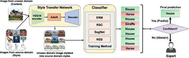 Figure 1 for On the Fly Neural Style Smoothing for Risk-Averse Domain Generalization