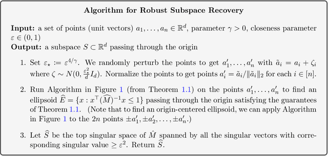 Figure 2 for Learning Confidence Ellipsoids and Applications to Robust Subspace Recovery