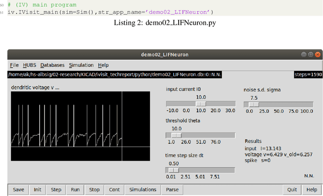 Figure 3 for IVISIT: An Interactive Visual Simulation Tool for system simulation, visualization, optimization, and parameter management