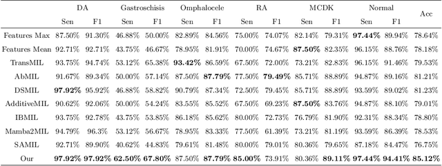 Figure 2 for Medical-Knowledge Driven Multiple Instance Learning for Classifying Severe Abdominal Anomalies on Prenatal Ultrasound