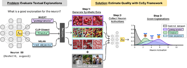 Figure 1 for CoSy: Evaluating Textual Explanations of Neurons
