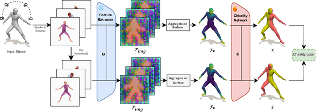Figure 4 for Symmetry Understanding of 3D Shapes via Chirality Disentanglement