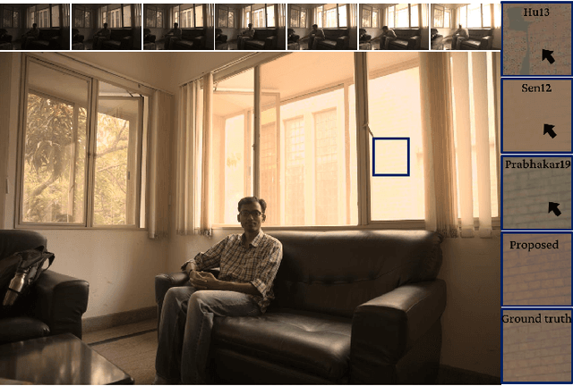 Figure 1 for Self-Gated Memory Recurrent Network for Efficient Scalable HDR Deghosting