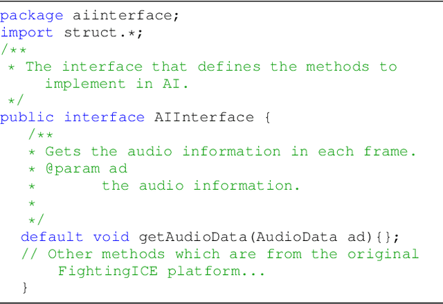 Figure 4 for DareFightingICE Competition: A Fighting Game Sound Design and AI Competition