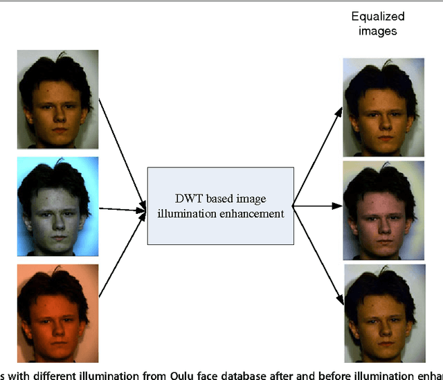 Figure 3 for Face recognition using color local binary pattern from mutually independent color channels