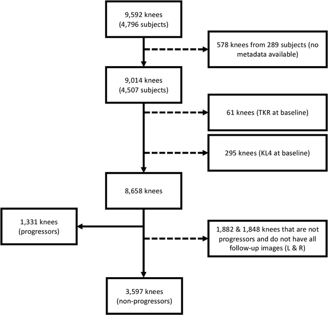 Figure 4 for Multimodal Machine Learning-based Knee Osteoarthritis Progression Prediction from Plain Radiographs and Clinical Data