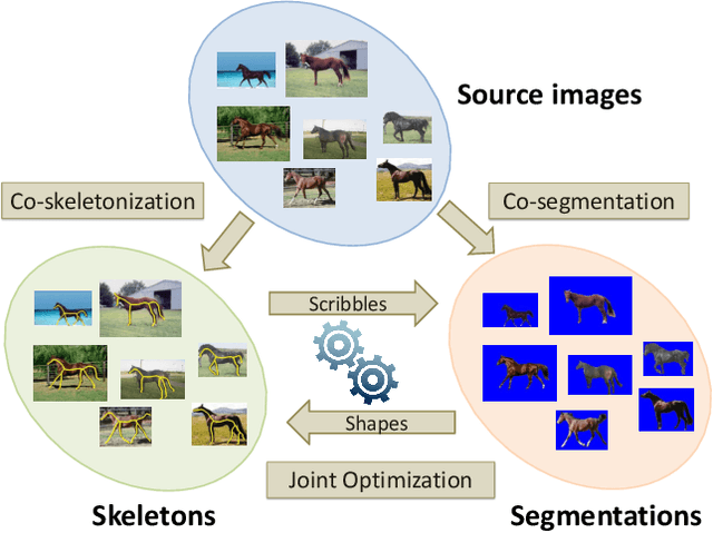 Figure 1 for Image Co-skeletonization via Co-segmentation