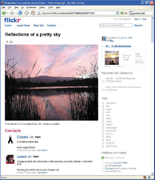 Figure 1 for Personalizing Image Search Results on Flickr