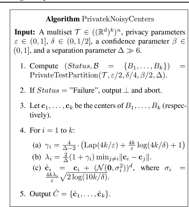 Figure 2 for Differentially-Private Clustering of Easy Instances