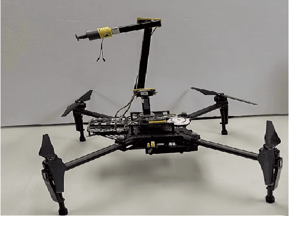 Figure 1 for Design and Control of an Aerial Manipulator for Contact-based Inspection