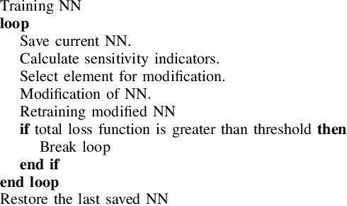 Figure 3 for Artificial Neural Network Pruning to Extract Knowledge