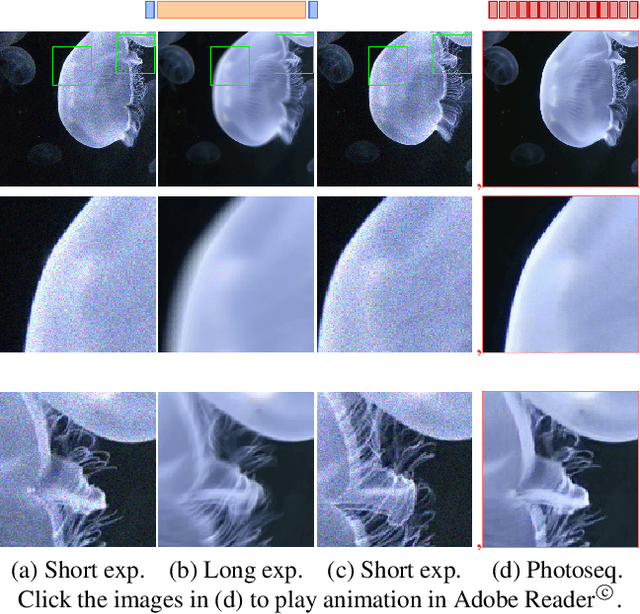 Figure 1 for Photosequencing of Motion Blur using Short and Long Exposures