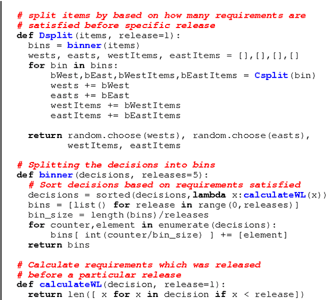 Figure 3 for Beyond Evolutionary Algorithms for Search-based Software Engineering