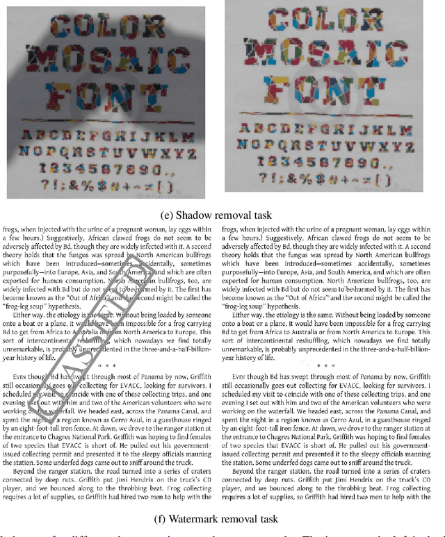Figure 4 for A Survey on Deep learning based Document Image Enhancement
