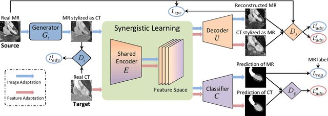 Figure 3 for Synergistic Image and Feature Adaptation: Towards Cross-Modality Domain Adaptation for Medical Image Segmentation